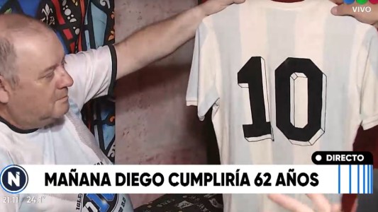 Diego cumple 62 años y habrá celebración de la Iglesia Maradoniana