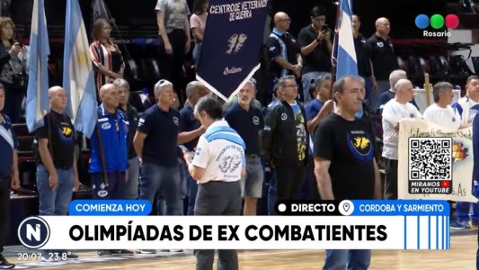 Comienzan las OIimpíadas de Ex Combatientes de Malvinas
