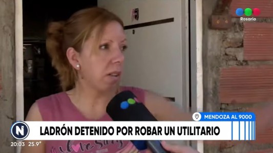 Robó un utilitario, lo persiguieron y atraparon en zona oeste