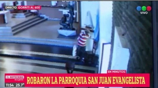 Se robaron hasta las hostias: asaltaron la Parroquia San Juan Evangelista
