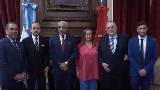 Cecilia Moreau recibió en Diputados al Vicepresidente de la Cámara de Representantes del Reino de Marruecos