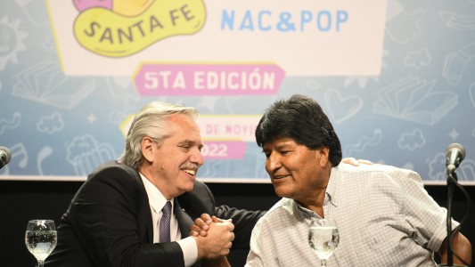 Alberto Fernández, junto a Evo Morales, pidió unidad "para enfrentar la adversidad"
