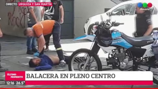Enfrentamiento a balazos en pleno microcentro: un herido