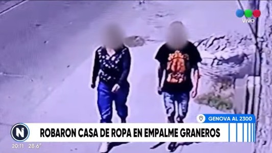 Video: desvalijaron comercio en violento asalto en barrio Empalme Graneros