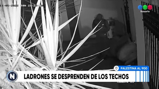 Vecinos en alerta por delincuentes que se desprenden de los techos