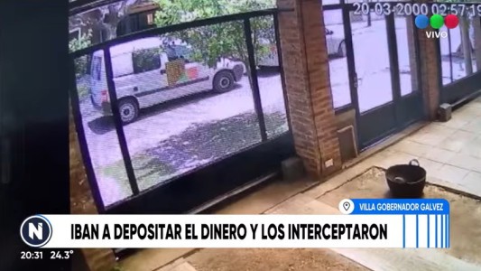 Robaron la recaudación del municipio de Villa Gobernador Gálvez