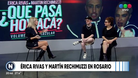 Los protagonistas de "¿Qué pasa hoy acá" pasaron por Telefe Rosario