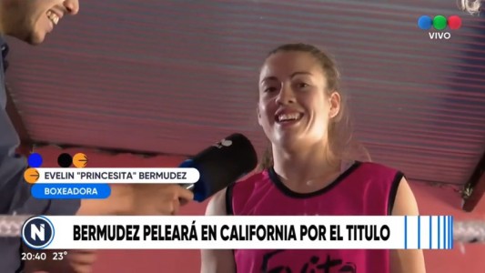 La Princesita Bermúdez defenderá sus dos títulos mundiales en California