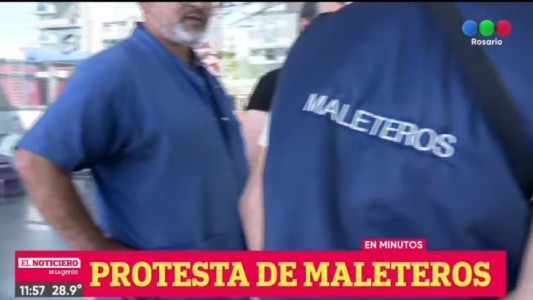 Maleteros de la Terminal de Ómnibus en alerta