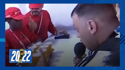 Un argentino compró la primera cerveza en Qatar