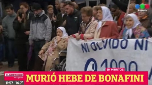 Madres de Plaza de Mayo criticó el mensaje del Presidente por la muerte de Hebe de Bonafini