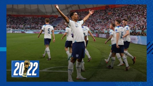 Inglaterra aplastó a Irán en su debut en el Mundial: 6-2