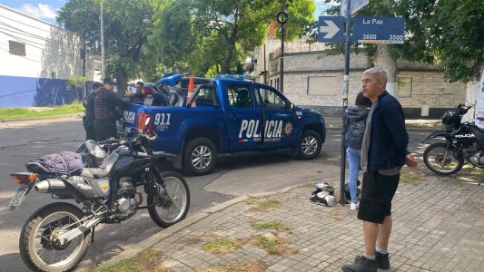 Chocaron en pleno partido de Argentina