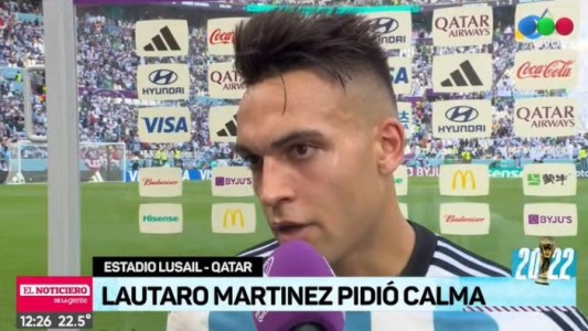 Lautaro Martínez: "Esta derrota duele mucho, tenemos que trabajar para lo que viene"