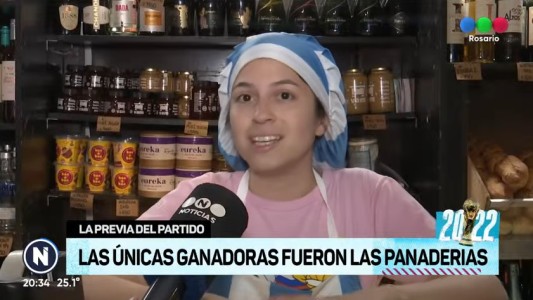 Las panaderías, únicas ganadoras en el debut mundialista de Argentina