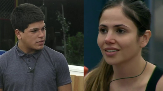 Thiago salvó a Romina de la placa de nominados