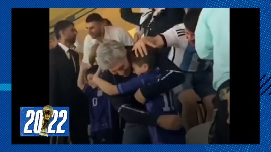 Video: el emotivo festejo de la familia Messi tras el gol de Lionel