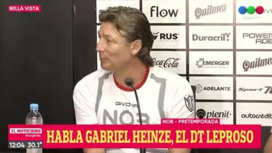 Heinze: "Queremos traer a otros jugadores"