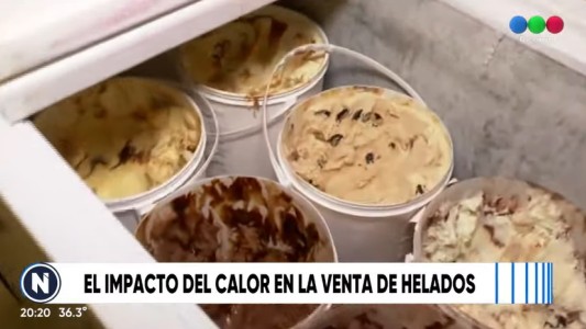 Así impacta la ola de calor en las heladerías rosarinas