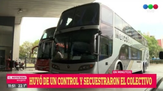 La CNRT retuvo un micro de MercoBus por las malas condiciones en que se encontraba