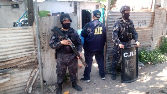 Múltiples allanamientos por extorsiones en zona sur: dos detenidos