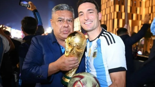 Tapia sobre la continuidad de Scaloni: "Ni bien venga, firmará su contrato"