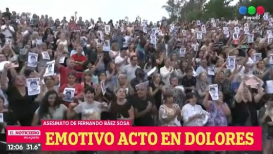 Emoción, lágrimas y reclamo de Justicia en los actos en memoria de Fernando Báez Sosa