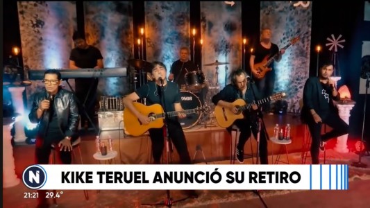 Kike Teruel sobre su despedida de Los Nocheros: "Mi misión como cantor está terminada"