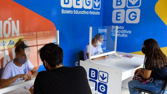 Registraron 50 mil solicitudes en el primer día de inscripción para el Boleto Educativo Gratuito