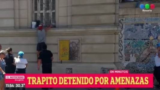 Detuvieron a un "Trapito" por amenazas y recibió una restricción de acercamiento