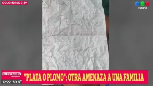 Plata o plomo: nueva amenaza a una familia en barrio Santa Lucía