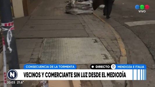 Se inundó una subestación de la EPE y una amplia zona del centro quedó sin luz