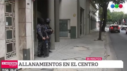 Allanaron un departamento en Paraguay al 1600