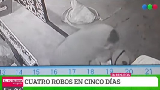 A minimarket de la región le robaron cuatro veces en cinco días