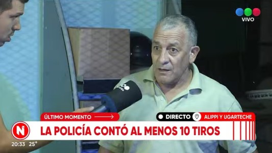 Se preparaban para ir a la iglesia y le balearon el almacén