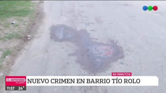 Mataron de un puntanzo a un joven de 26 años en Tío Rolo