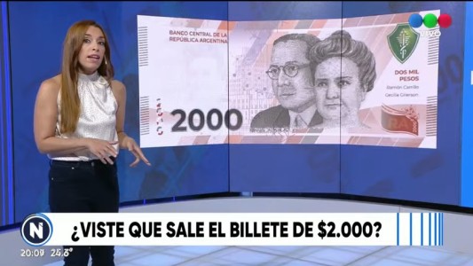 El Banco Central emitirá un billete de $2000