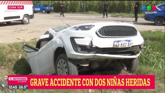 Choque con heridos graves: no pudo frenar en un semáforo en rojo