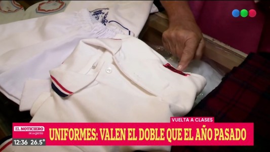 Cuánto cuesta un uniforme escolar para alumnos de colegios privados