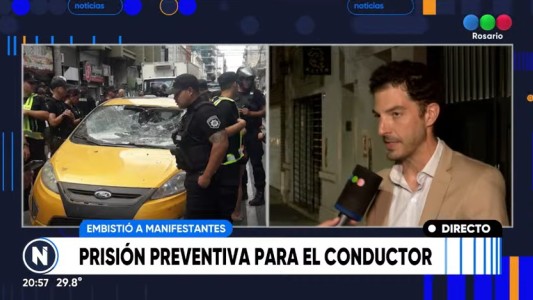 Treinta días de prisión preventiva al conductor que atropelló a manifestantes