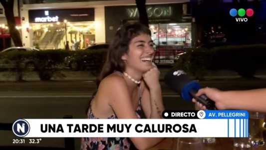 Noche agobiante con más de 30 grados de temperatura en Rosario