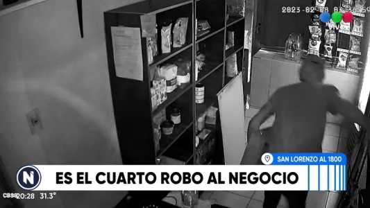 En poco más de dos años robaron cuatro veces en un almacén céntrico