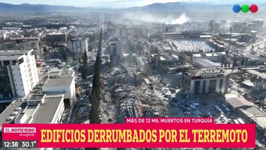Ya son más de 16 mil los muertos por el terremoto en Siria y Turquía