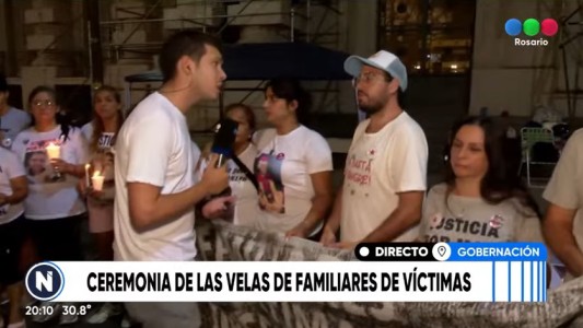 Perotti, Javkin y Brilloni recibieron a familiares de víctimas de inseguridad