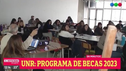 Presentan el Programa de Becas 2023 de la Universidad Nacional de Rosario