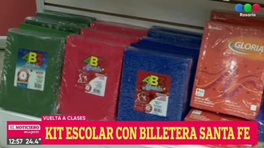 Presentan el kit escolar anual de cara al inicio de clases