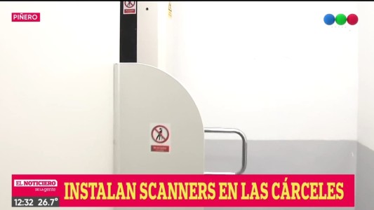 Presentaron el nuevo sistema de “body scanners” en la cárcel de Piñero