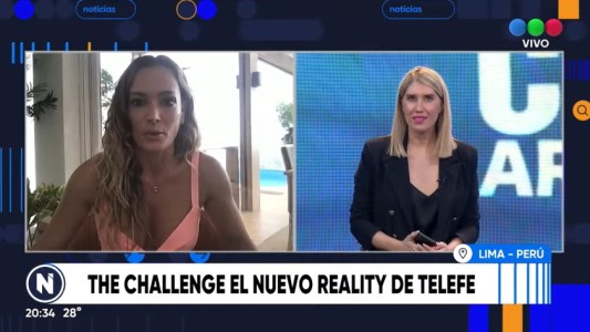 Claudia Albertario habló con Telefe Noticias sobre The Challenge Argentina