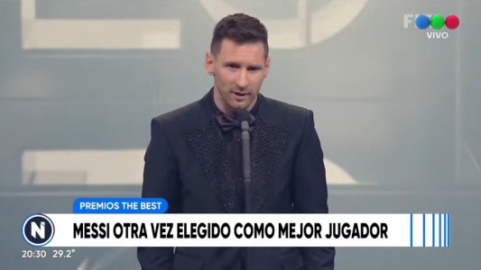 Lionel Messi, tras conquistar el premio The Best: "Esto es un reconocimiento a todo el grupo"