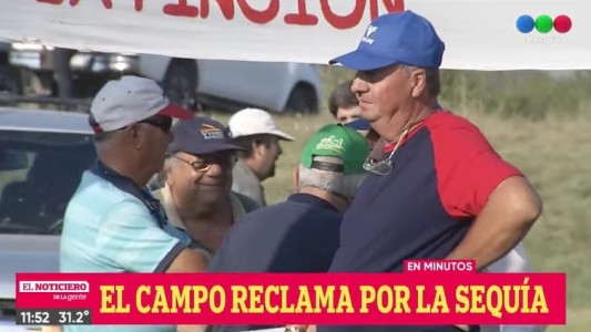 Entidades del campo vuelven a la ruta para reclamar asistencia por la sequía